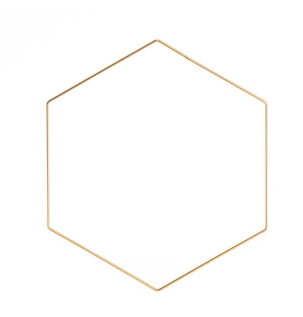 Occasions spéciales, mariage, hexagone, 30 cm