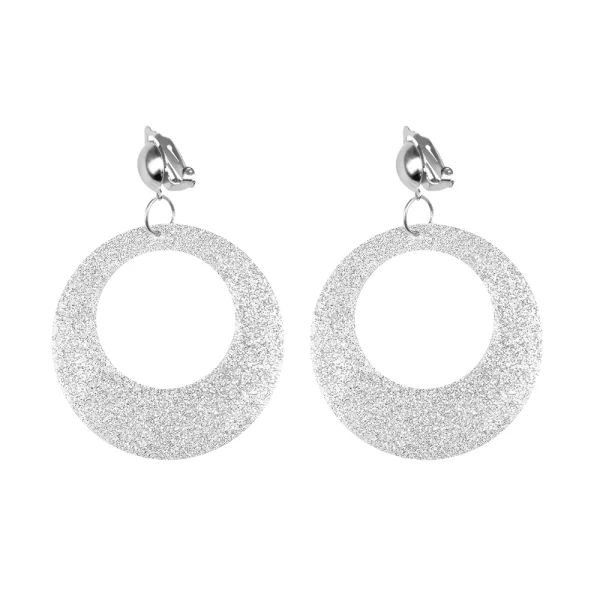 Accessoires de fête, bijoux, boucles d'oreilles, argent