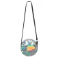 Accessoires de fête, bijoux, sac a bandoulière, holo argent