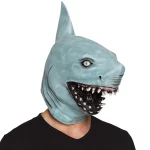 Accessoires de fête, Masque, Requin, latex