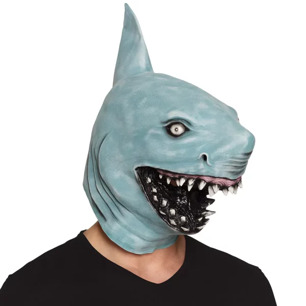 Accessoires de fête, Masque, Requin, latex