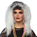 Accessoires de fête, perruques, 80's, queen