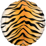 Anniversaire enfant, animaux de la jungle, ballons, tigre