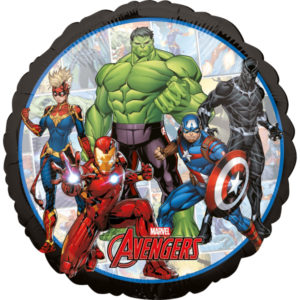 Anniversaire enfant, avengers, rond 46 cm