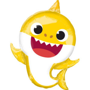 Anniversaire enfant, Baby Shark, 53 cm * 66 cm