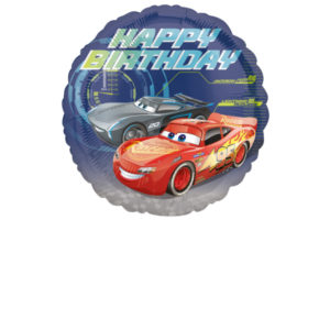 Anniversaire enfant, Cars, Ballon happy birthday