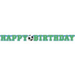 Anniversaire enfant, football, guirlande