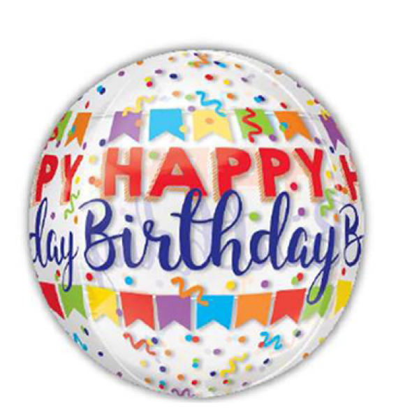 Anniversaire enfant, joyeux anniversaire ballons, orbz