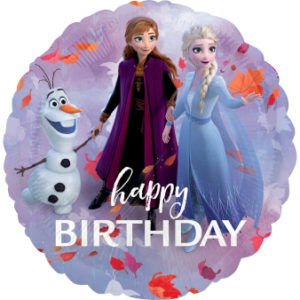 Anniversaire enfant, la reine des neiges, ballons, frozen 2