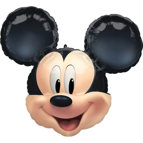 Anniversaire enfant, Mickey, Ballons, Super Shape, Tete de mickey