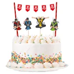 Anniversaire enfant, Ninja, Décoration gâteau