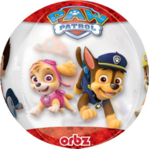 Anniversaire enfant, pat patrouille, ballons, orbz
