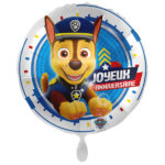 Anniversaire enfant, Pat Patrouille, Chase, Happy Birthday