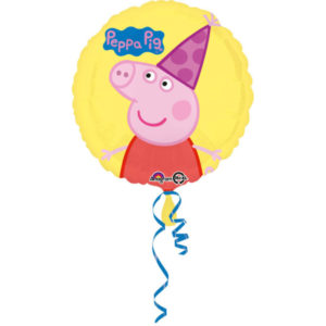 Anniversaire enfant, peppa pig, ballons, standard