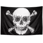 Anniversaire enfant, pirates, drapeau xxl
