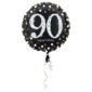 Ballons et hélium, Ballon anniversaire, 90 ans, holographique