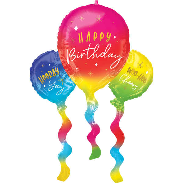 Ballons et hélium, ballons aluminium, anniversaire, fun