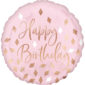 Ballons et hélium, ballons aluminium, ballons anniversaire, blush