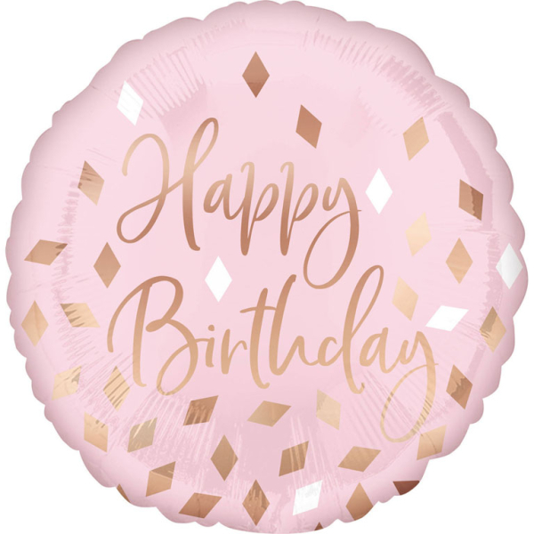 Ballons et hélium, ballons aluminium, ballons anniversaire, blush