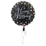 Ballons et hélium, ballons aluminium, ballons anniversaire, happy birthday