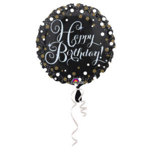 Ballons et hélium, ballons aluminium, ballons anniversaire, happy birthday