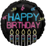 Ballons et hélium, ballons aluminium, ballons anniversaire, neon