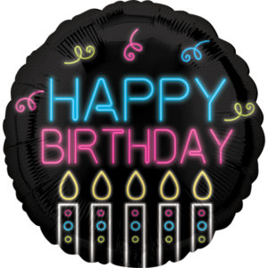 Ballons et hélium, ballons aluminium, ballons anniversaire, neon