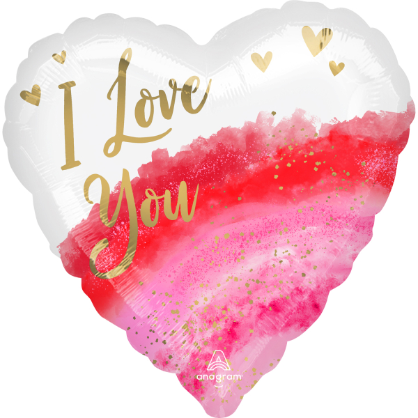 Occasions spéciales, Mariage, Coeur aquarelle