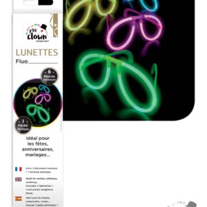 ACCESSOIRES DE FET-LUNETTES-LUNETTES FLUORESCENTES-LUNETTES LUMINEUSES-LUNETTES FLUO