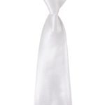 ACCESSOIRES DE FETE-ACCESSOIRES ANNEES 20-CRAVATE-CRAVATE BLANCHE