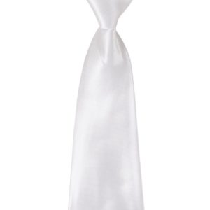 ACCESSOIRES DE FETE-ACCESSOIRES ANNEES 20-CRAVATE-CRAVATE BLANCHE