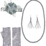 ACCESSOIRES DE FETE-ACCESSOIRES CHARLESTON-ACCESSOIRES ANNEES 20-SET CHARLESTON-SET ANNEES 20