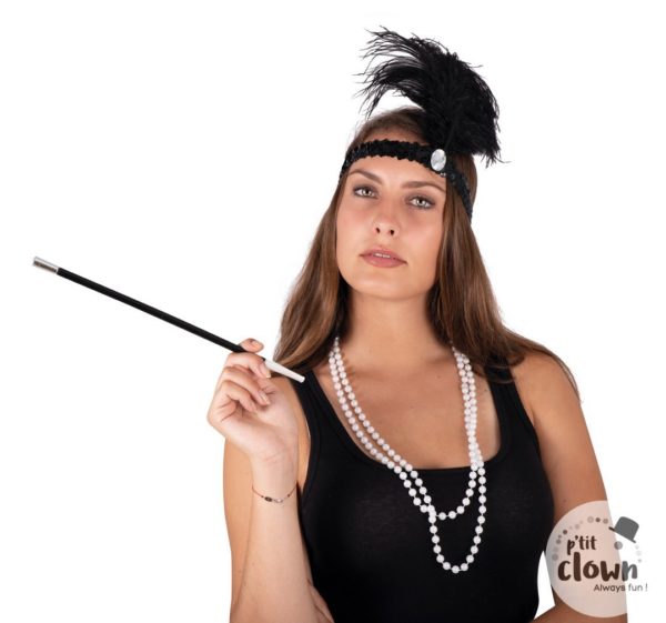 ACCESSOIRES DE FETE-ACCESSOIRES CHARLESTON-ANNEES 20-SET CHARLESTON