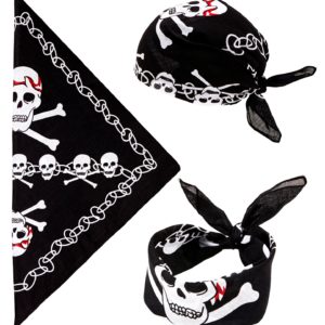 ACCESSOIRES DE FETE-ACCESSOIRES PIRATE-BANDEAUX-BANDANA-BANDANA DE PIRATE