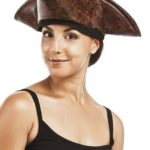 ACCESSOIRES DE FETE-ACCESSOIRES PIRATE-CHAPEAU PIRATE-TRICORNE PIRATE-PIRATE