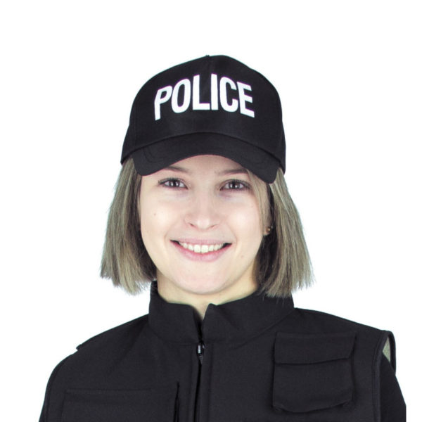 ACCESSOIRES DE FETE-ACCESSOIRES POLICE-ACCESSOIRES POLICIER-CASQUETTE POLICE
