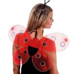 ACCESSOIRES DE FETE-AILES-AILES COCCINELLE-ACCESOIRES ANIMAUX-SET COCCINELLE