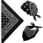 ACCESSOIRES DE FETE-BANDANA-BANDANA COWBOY-ACCESSOIRES COWBOY- BANDANA NOIR