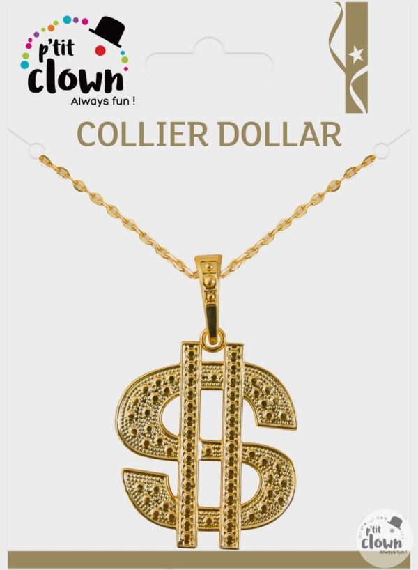 ACCESSOIRES-DE-FETE-BIJOU-COLLIER-DOLLAR