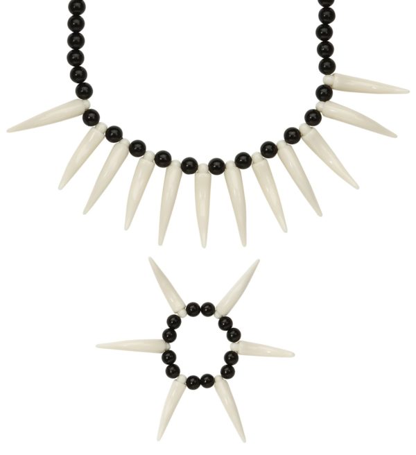 ACCESSOIRES DE FETE-BIJOUX-BIJOUX HOMME DES CAVERNES-PREHISTOIRE-ACCESSOIRES PREHISTOIRE