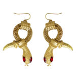 ACCESSOIRES DE FETE-BIJOUX-BOUCLES D OREILLE-BOUCLES D OREILLE SERPENT-ACCESSOIRES EGYPTE