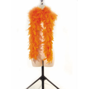 ACCESSOIRES DE FETE-BOA-ANNEES 20-ACCESSOIRES CHARLESTON-BOA ORANGE