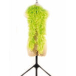 ACCESSOIRES DE FETE-BOA-ANNEES 20-ACCESSOIRES CHARLESTON-BOA VERT