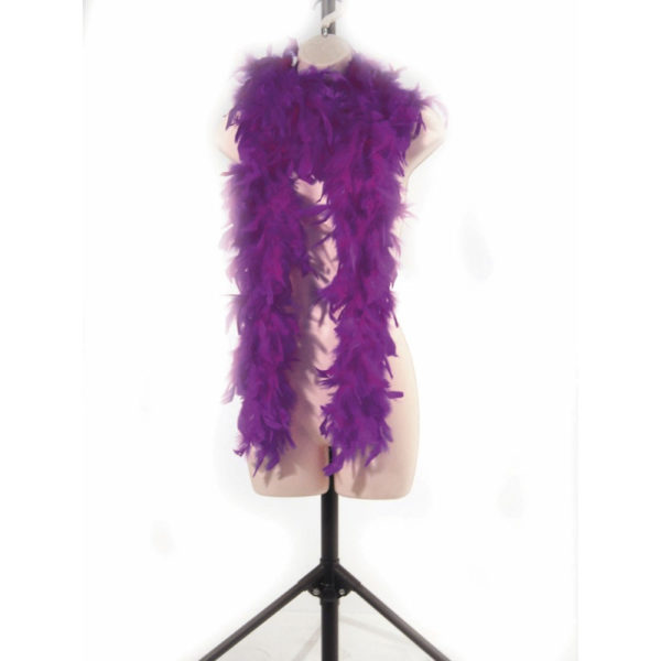 ACCESSOIRES DE FETE-BOA-ANNEES 20-ACCESSOIRES CHARLESTON-BOA VIOLET