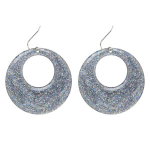 ACCESSOIRES DE FETE-BOUCLES D OREILLE-BIJOUX-BOUCLES D OREILLES ANNEES 80-DISCO