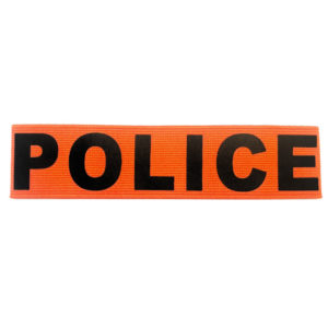 ACCESSOIRES DE FETE-BRASSARD-BRASSARD DE POLICE-ACCESSOIRES POLICE