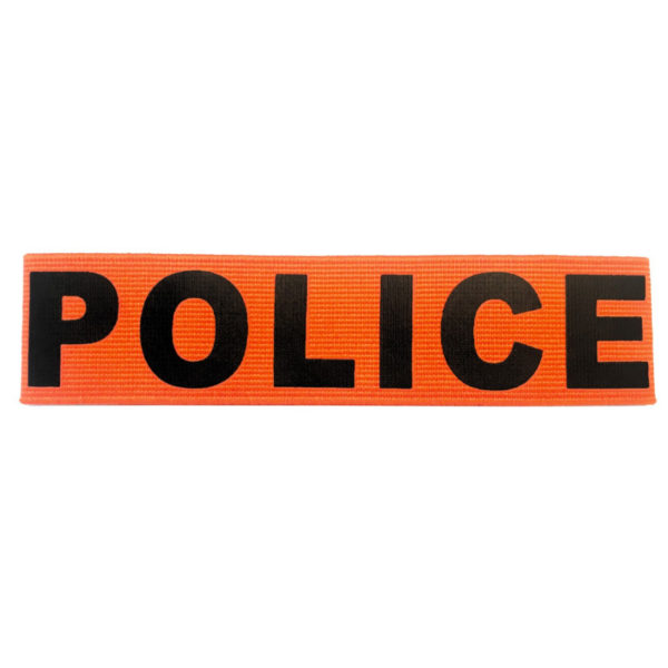 ACCESSOIRES DE FETE-BRASSARD-BRASSARD DE POLICE-ACCESSOIRES POLICE