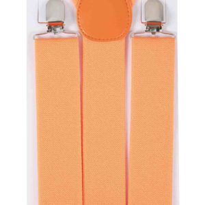 ACCESSOIRES DE FETE-BRETELLES-ACCESSOIRES BRETELLES-BRETELLES ORANGE FLUO