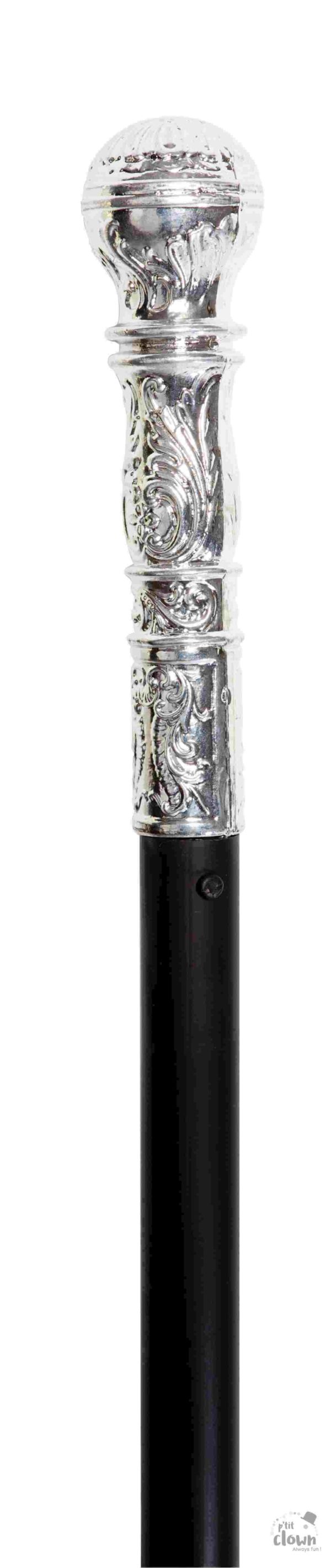 ACCESSOIRES DE FETE-CANNE-CANNE NOIRE AVEC POMMEAU