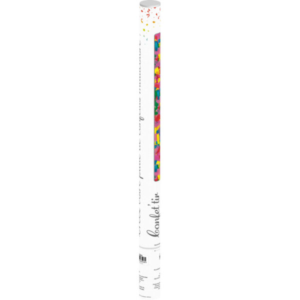 ACCESSOIRES DE FETE-CANON A CONFETTIS-CANON A CONFETTIS MULTICOLORES
